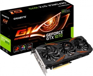 Obrzok Gigabyte GeForce GTX 1070 G1 Gaming - GV-N1070G1 GAMING-8GD